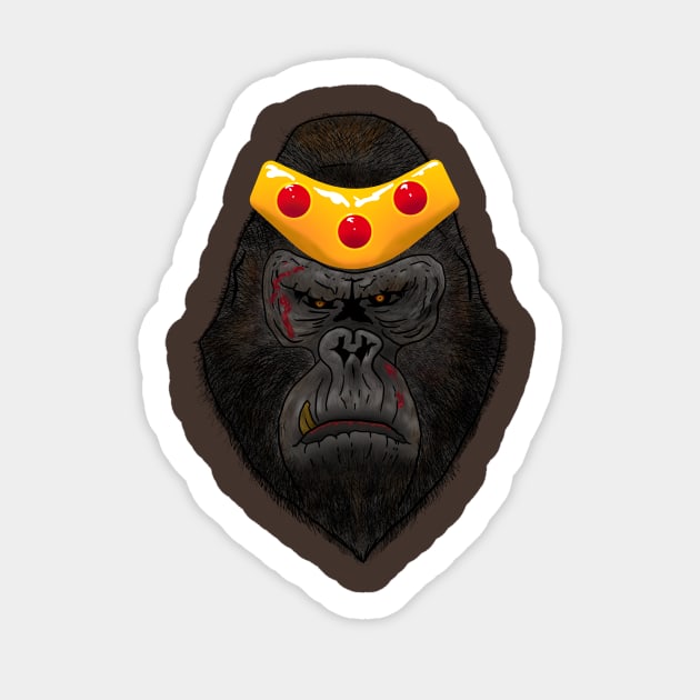 Gorilla Grodd Sticker by Crystal Dragon